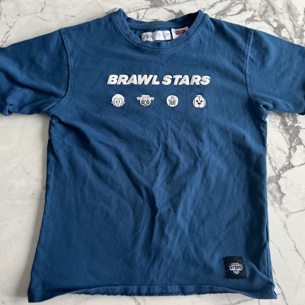 Zara Boys Kids Tee Shirt Brawl Stars ( 9-10 yrs old )